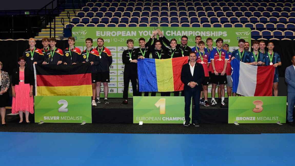 Romania Defend Title in Under 19 Boys Teams Event