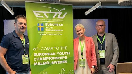 ETTU Executive Board Meets with ITTF President in Malmö