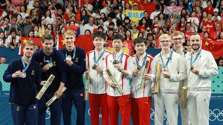 China Beats Sweden to Clinch Gold in Paris