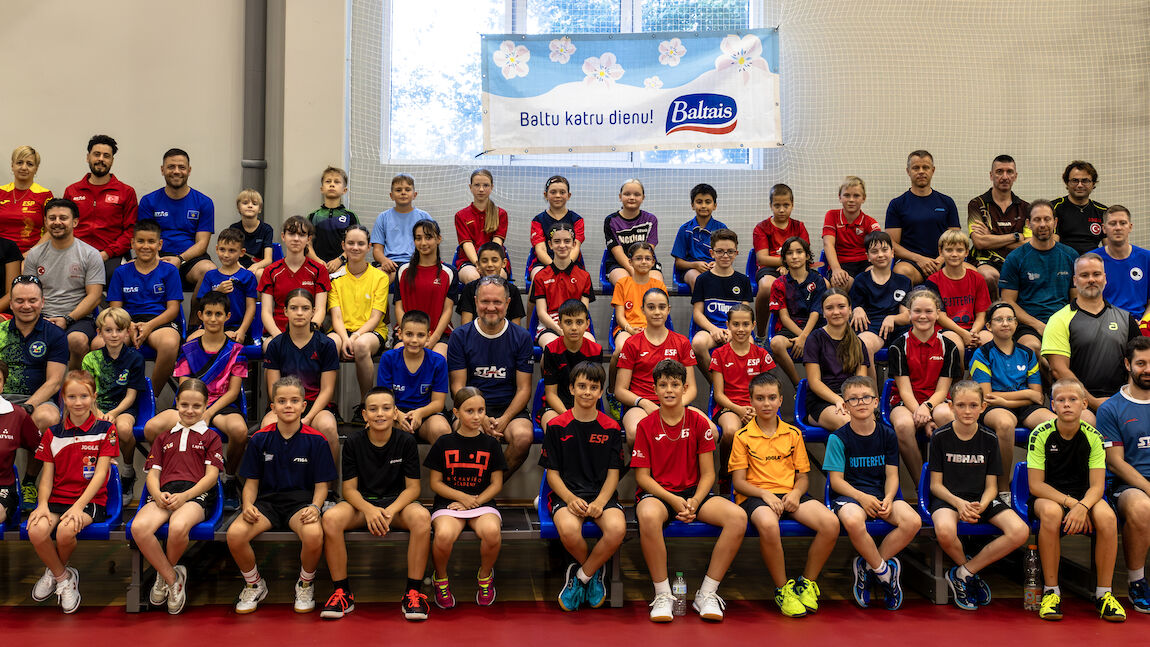 ETTU Concludes Two Eurotalents Camps in August, Fostering Europe's Young Talent in Latvia and France