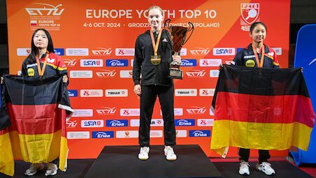 Hanka KODETOVA Clinches Under-15 Girls’ Title at 2024 Europe Youth Top 10