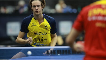 Upsets Dominate Men’s Singles Group Stage at the 2024 LIEBHERR European Championships