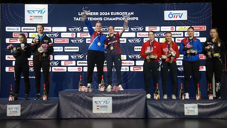 Historic Gold for MATELOVA and BALAZOVA at the LIEBHERR European Championships