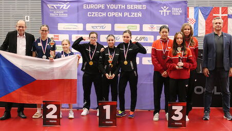 Germany, Romania and Slovakia clinched gold in European Youth Series Tournament in Czechia