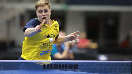 LEBRUN and MOREGARD Cruise on Opening Day of Men's Singles at LIEBHERR European Championships