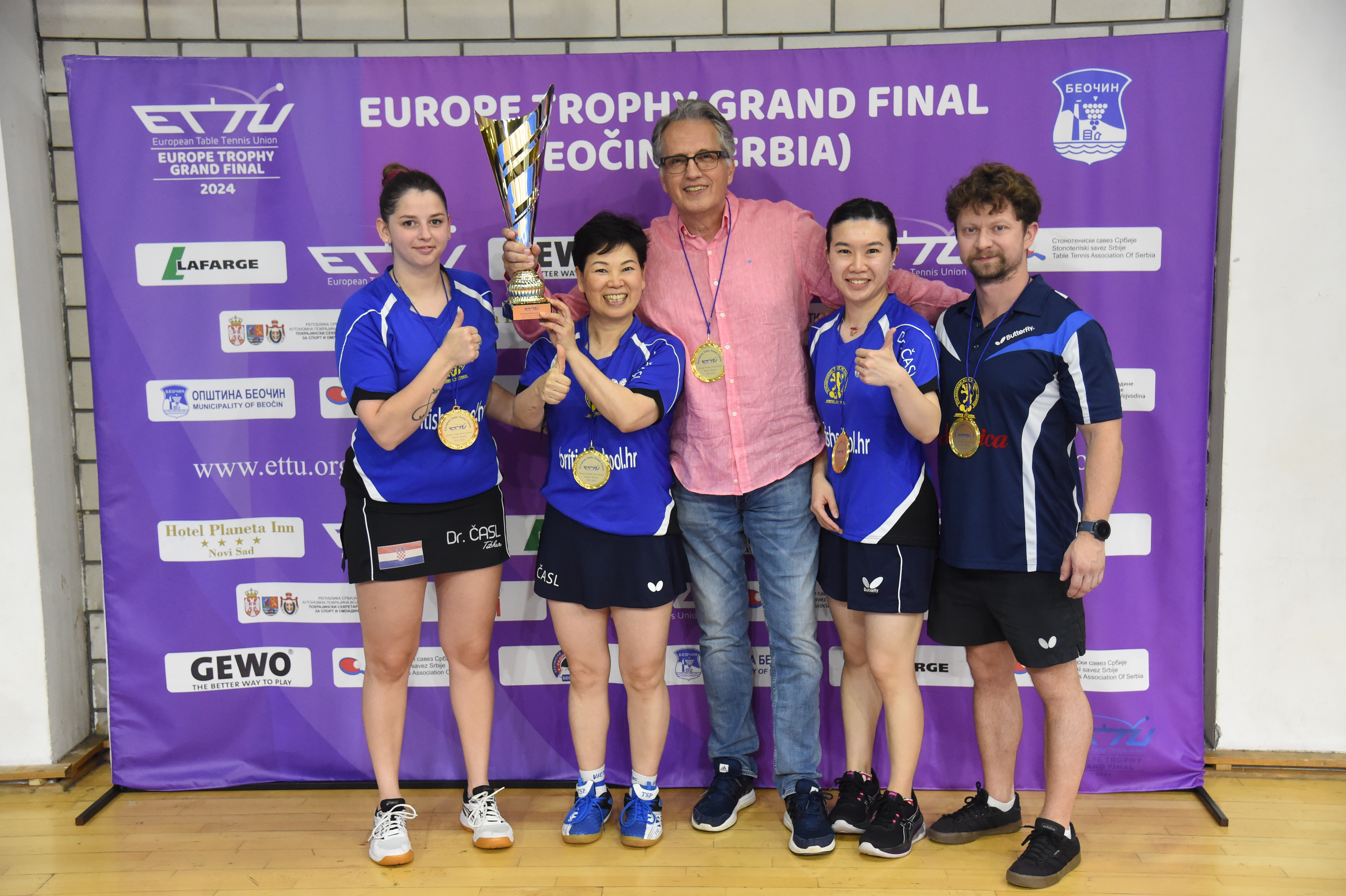 Dr. Časl Crowned Champions in the Grand Final Europe Trophy