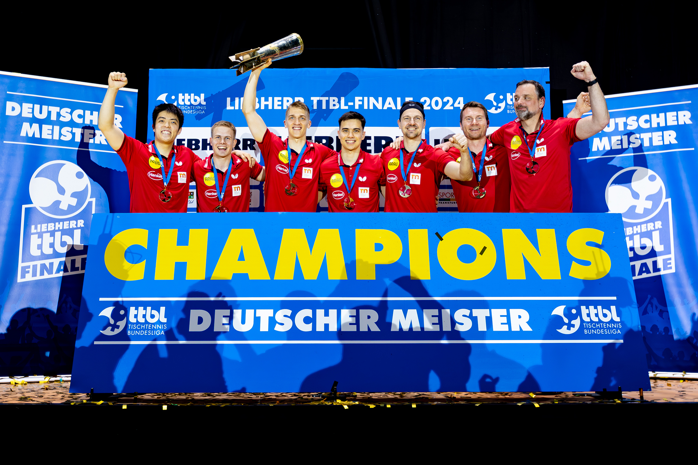 Borussia Düsseldorf Wins the Liebherr TTBL Final and Becomes 2024 German Champion