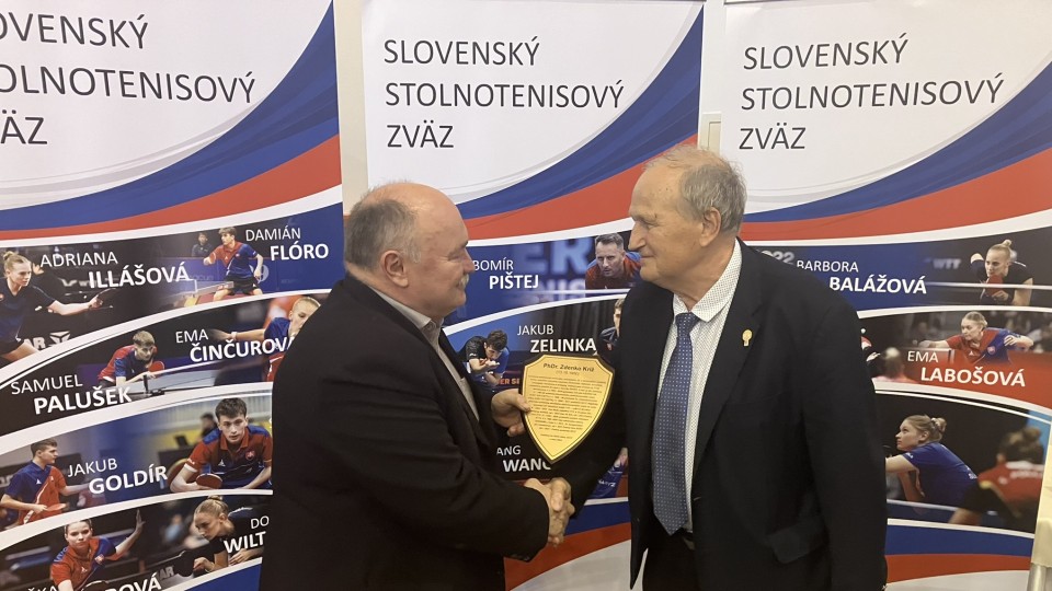 Zdenko KRÍŽ and Jaromír TRUKSA inducted into the STTA Hall of Fame