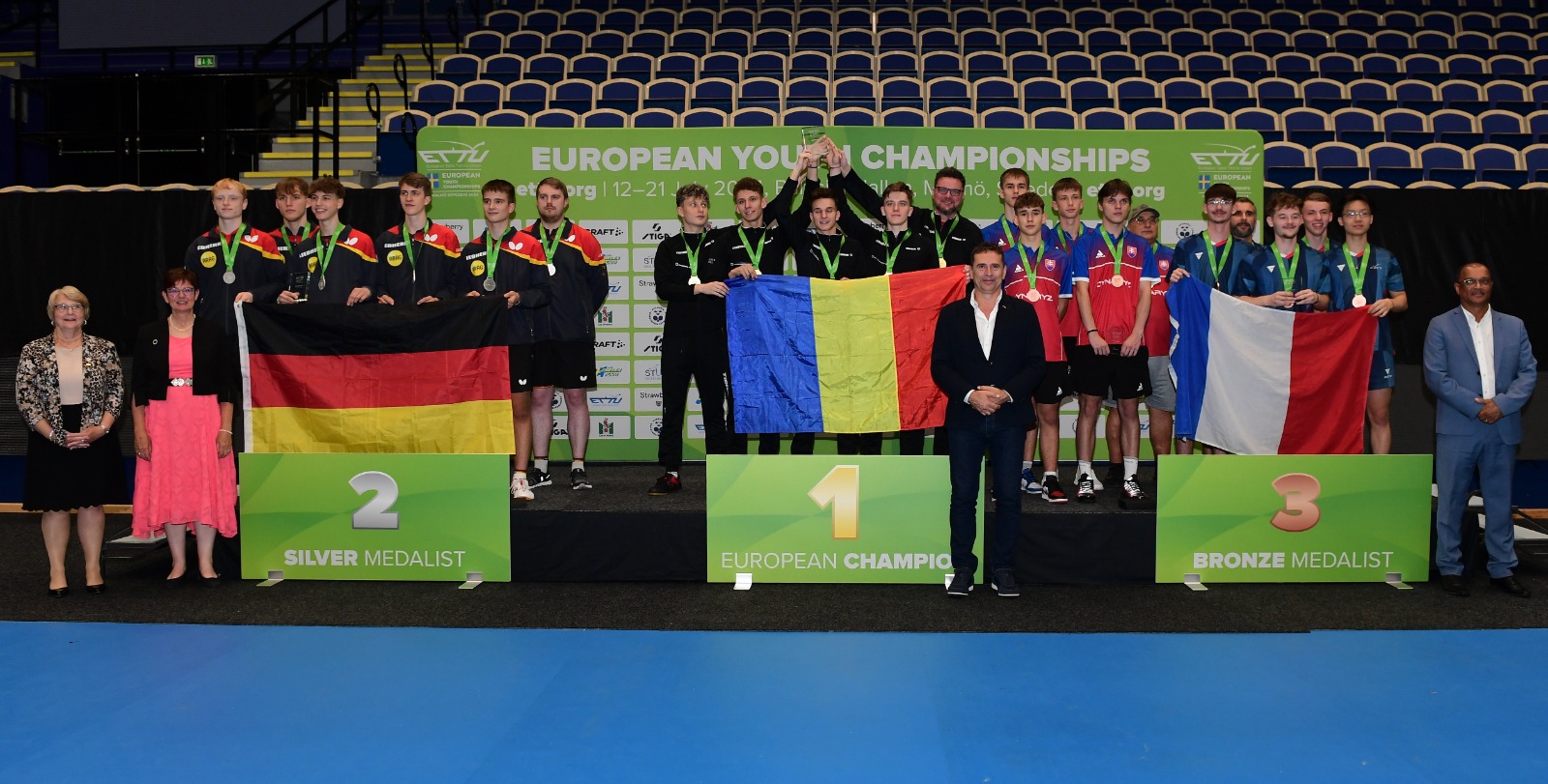 Romania Defend Title in Under 19 Boys Teams Event