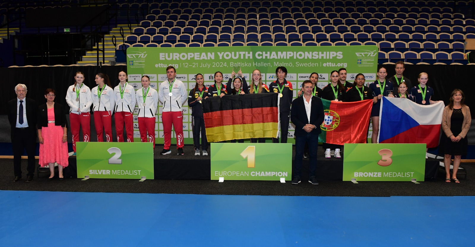 Germany Clinches Gold in Under 15 Girls Team Event Again